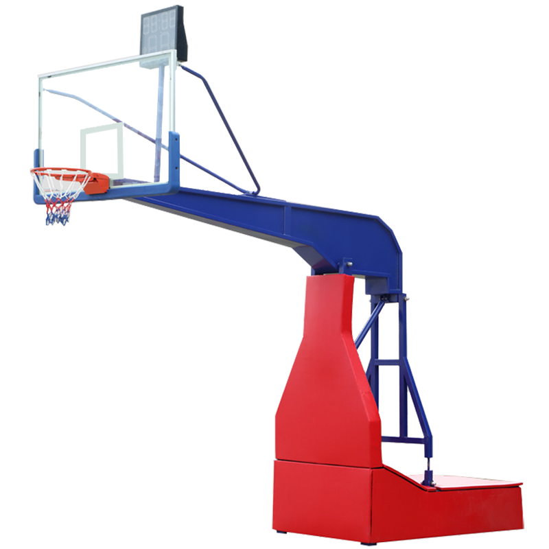 手動液壓升降籃球架 成人標準比賽專用設計解析